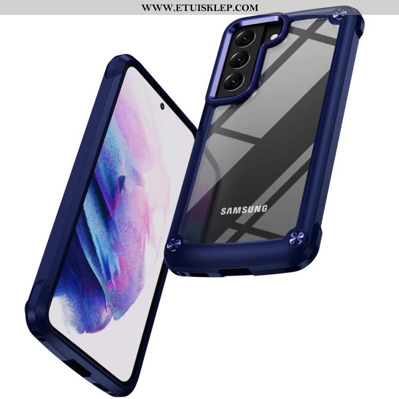 Etui do Samsung Galaxy S23 5G Hybryda Ze Stopem Aluminium